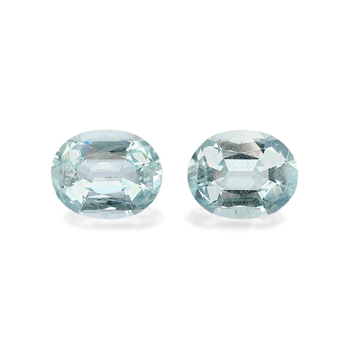 Blue Aquamarine 8.60ct - 12x10mm Pair (AQ2529)