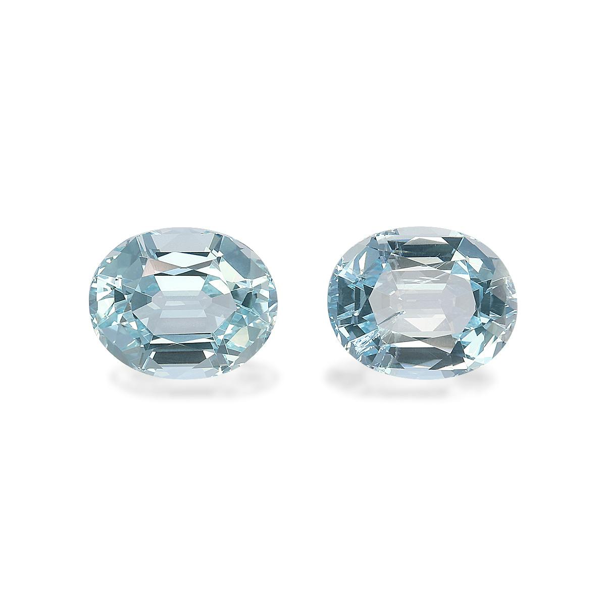 Blue Aquamarine 5.71ct - 10x8mm Pair (AQ2746)