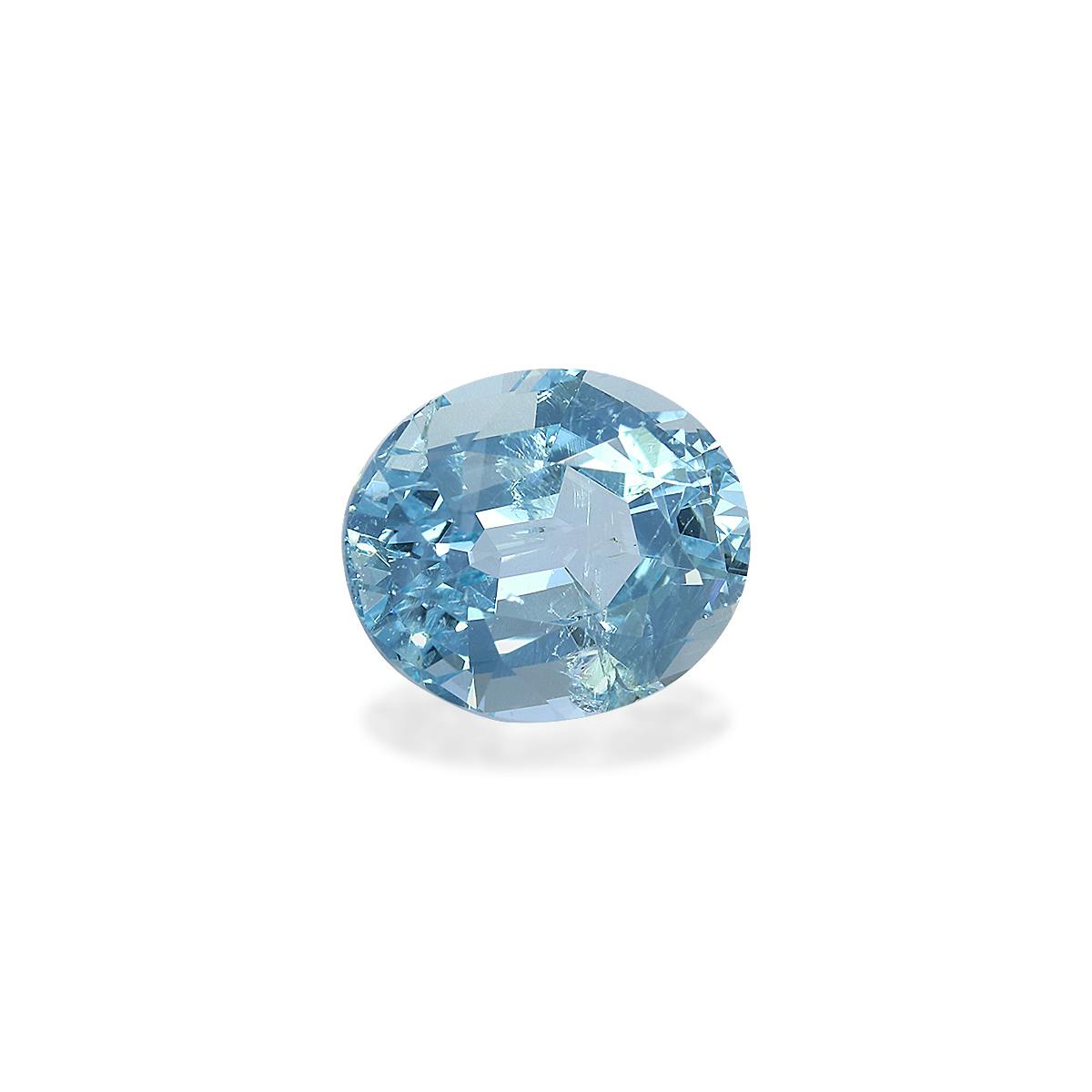 aquamarine Loose Oval Cut Aquamarine CZ Gemstone Cubic Zirconia March