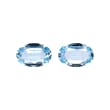 Ice Blue Aquamarine 3.42ct - Pair (AQ4590)