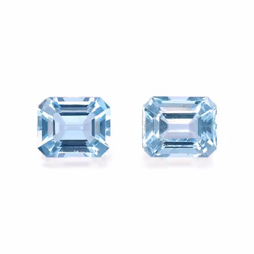 Baby Blue Aquamarine 2.05ct - 7x5mm Pair (AQ4727)