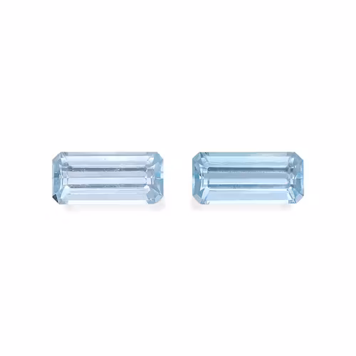Baby Blue Aquamarine 5.87ct - Pair (AQ4738)
