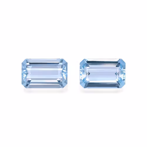 Baby Blue Aquamarine 4.96ct - Pair (AQ4742)
