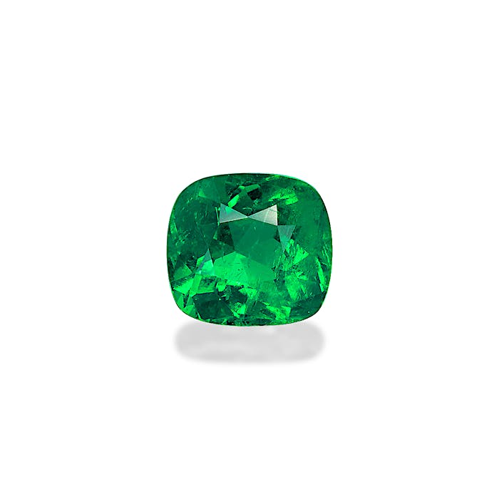 2.72ct Vivid Green Colombian Emerald stone 8mm - Main Image