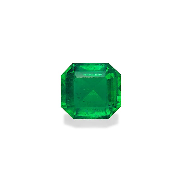 2.46ct Vivid Green Colombian Emerald stone 8mm - Main Image