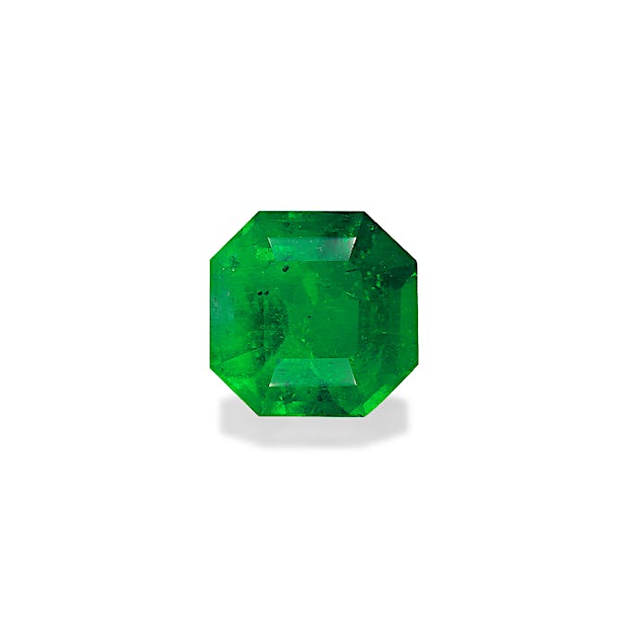 3.19ct Vivid Green Colombian Emerald stone 9mm - Main Image