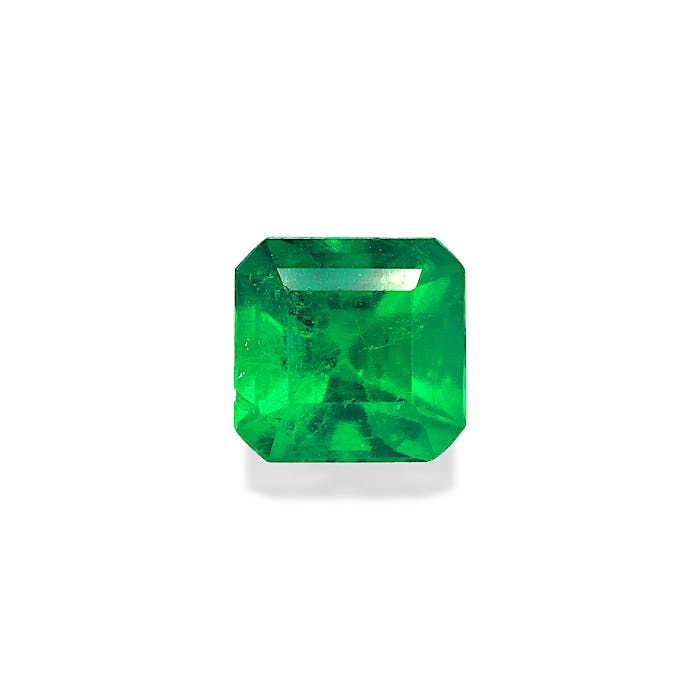 3.33ct Vivid Green Colombian Emerald stone 9mm - Main Image