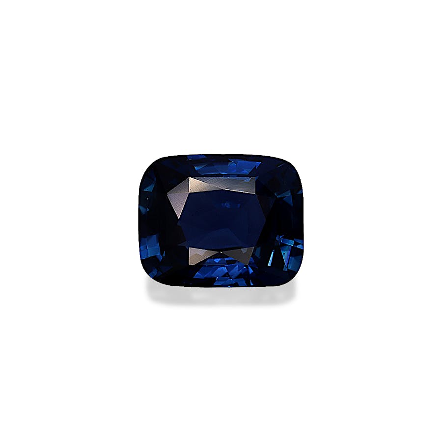 Important Natural Burmese Oval Cut Sapphire Round Cut Diamond
