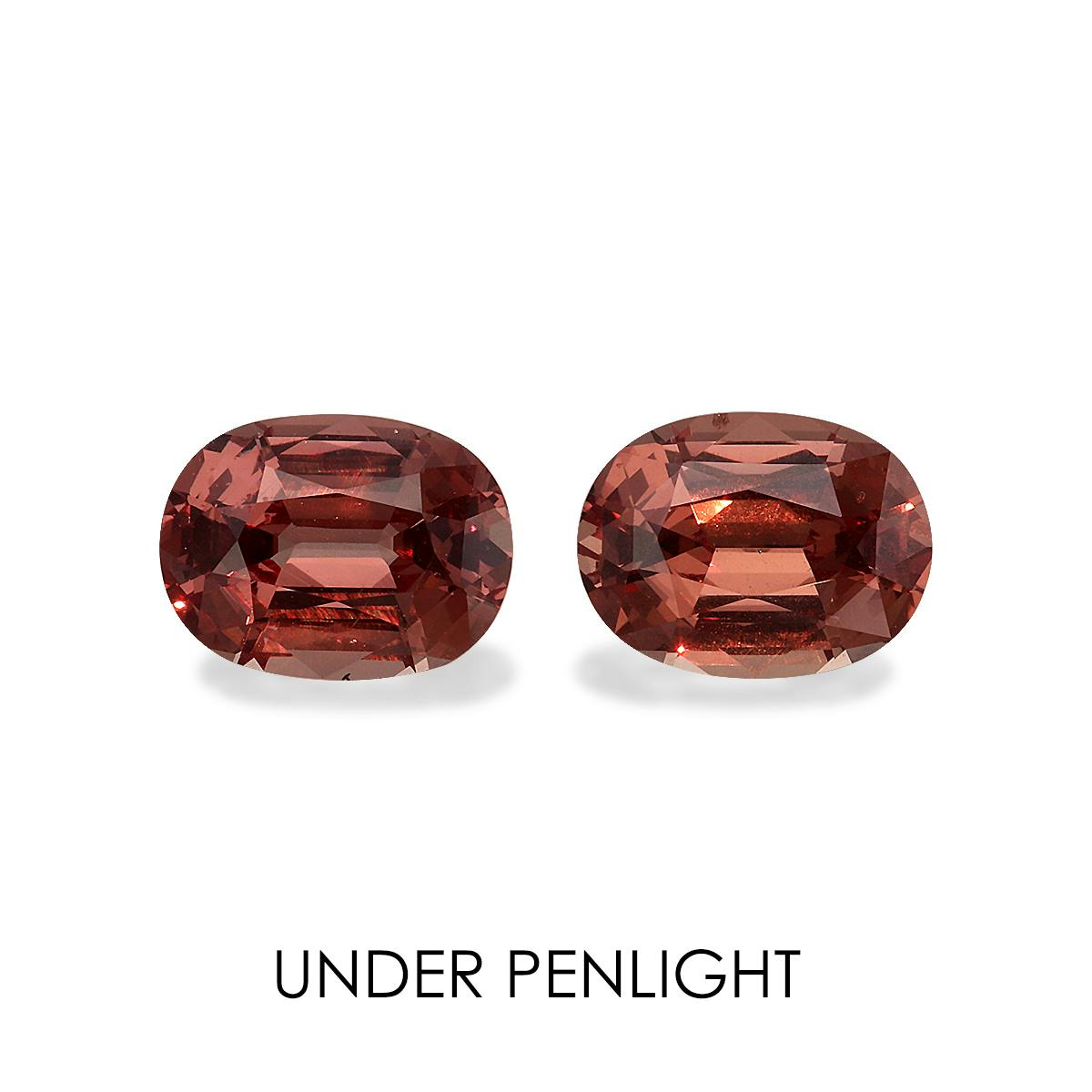 Brown Colour Change Garnet 4.86ct - 9x7mm Pair (CG0043)