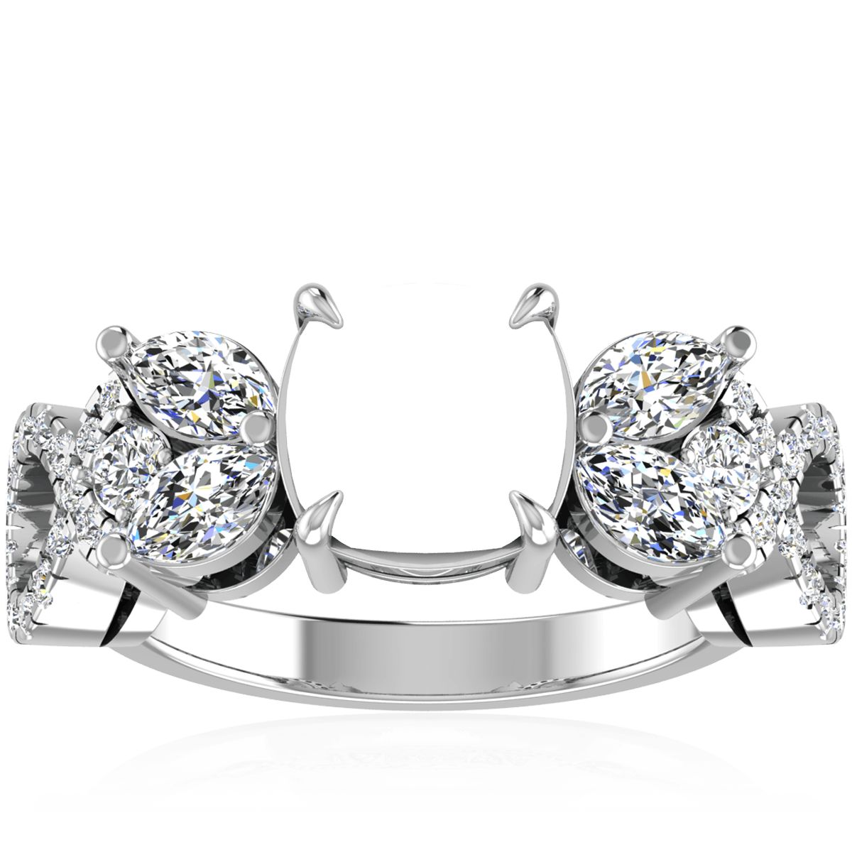 Enchanting Fairytale Diamond Ring (Cushion)