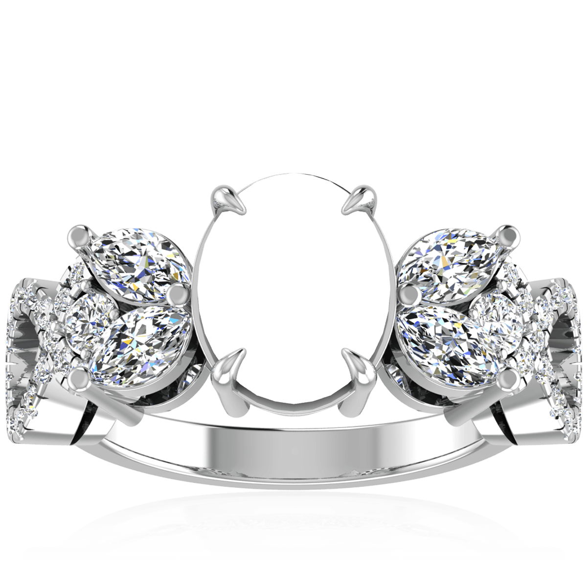 Enchanting Fairytale Diamond Ring (Oval)