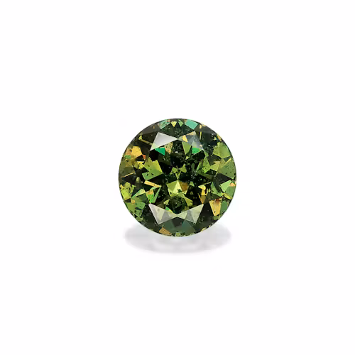 2019 Spring colors and their matching gemstones for Jewelry - Image 15 Basil Green Demantoid Garnet 5.36ct - 10mm (DG0007)