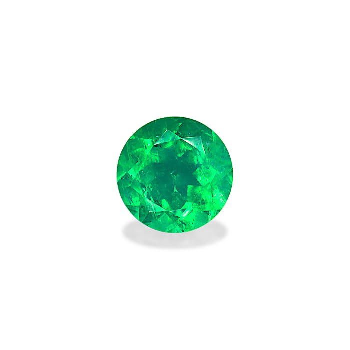 Vivid Green Colombian Emerald 0.74ct - Main Image