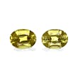 Picture of Lime Green Grossular Garnet 3.40ct - 8x6mm Pair (GG0043)