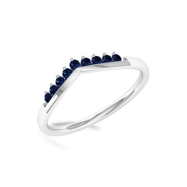 Why Ditch Diamonds For Gemstone Engagement Rings - Image 7 gemstone engagement rings - JRG0011 S Sapphire W 1