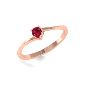 classic jewelry - JRG0012 S Ruby R 1