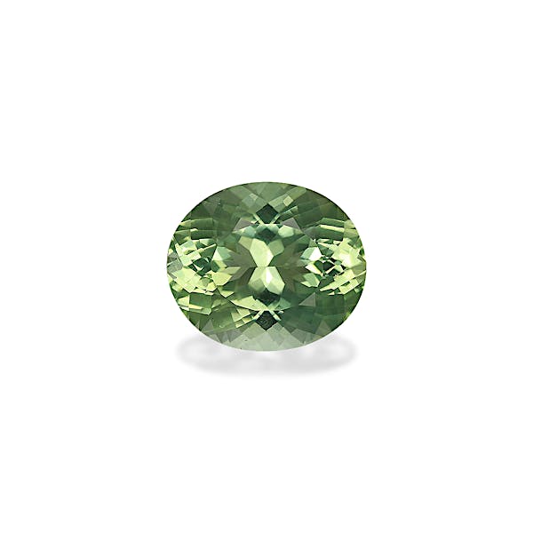7.19ct Cotton Green Tourmaline stone 13x11mm - Main Image