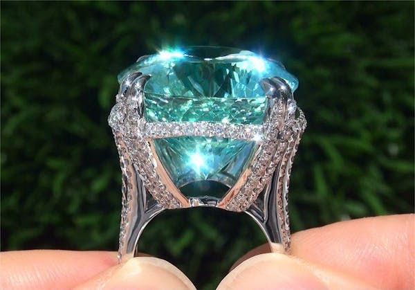 The Value of One of the Rarest Stones: Paraiba Stone - Image 1 Paraiba stone