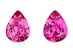 Fuscia Pink Rubellite Tourmaline 1.55ct - 7x5mm Pair (RL1295)
