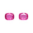 Fuscia Pink Rubellite Tourmaline 1.66ct - 7x5mm Pair (RL1297)
