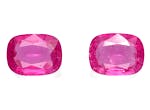 Fuscia Pink Rubellite Tourmaline 1.66ct - 7x5mm Pair (RL1297)