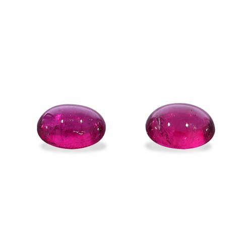 Fuscia Pink Rubellite Tourmaline 5.28ct - 10x8mm Pair (RL1537)