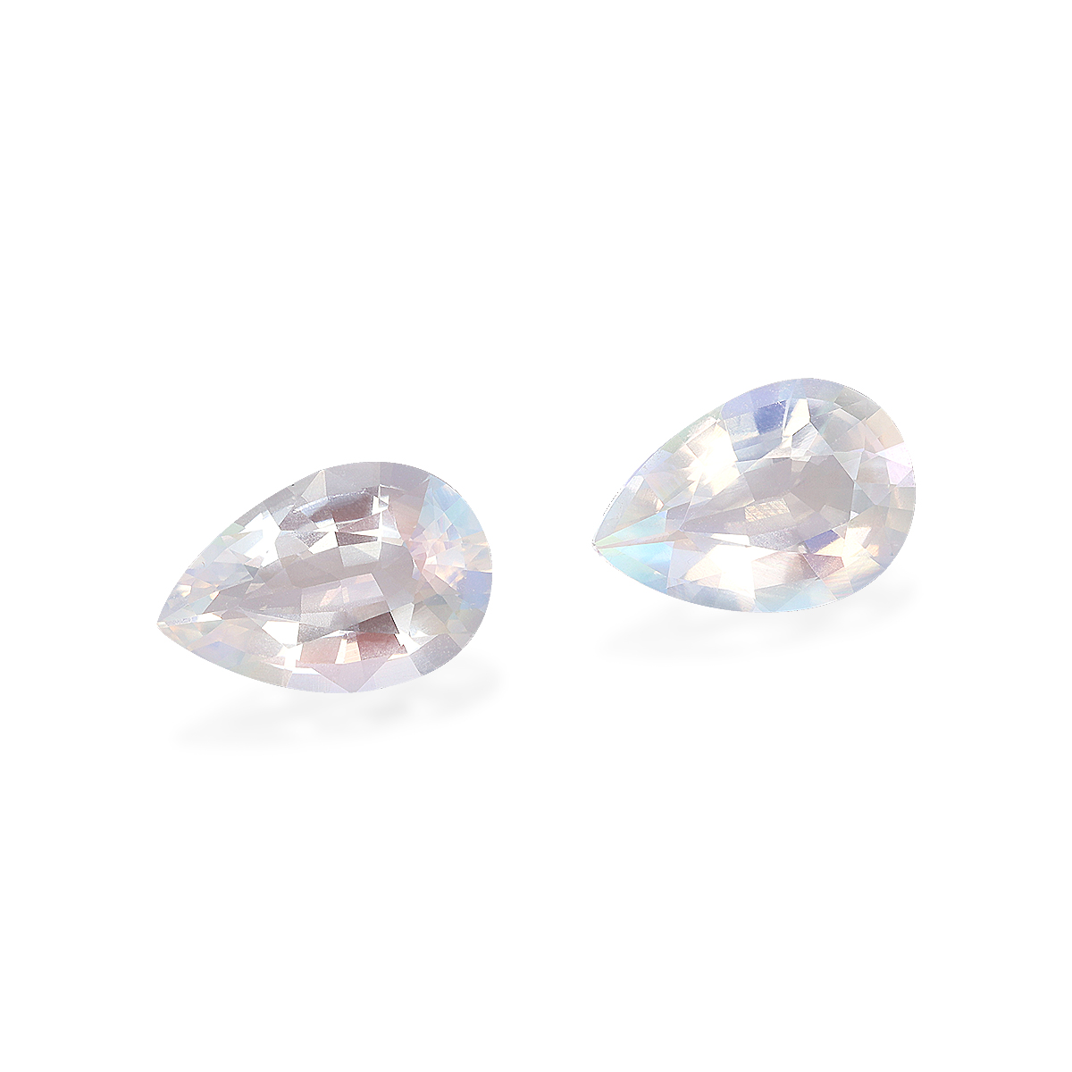 Rainbow Moonstone 3.99ct - Pair (RM0167)