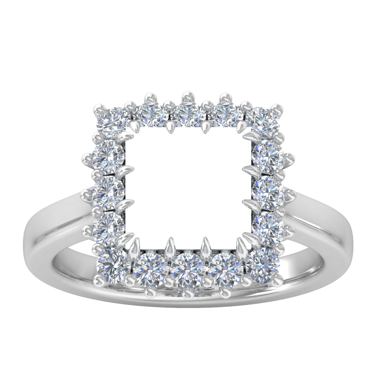 3.95Ct Lab Created Diamond Sapphire Princess Diana Wedding Ring 950  Platinum 7 | eBay