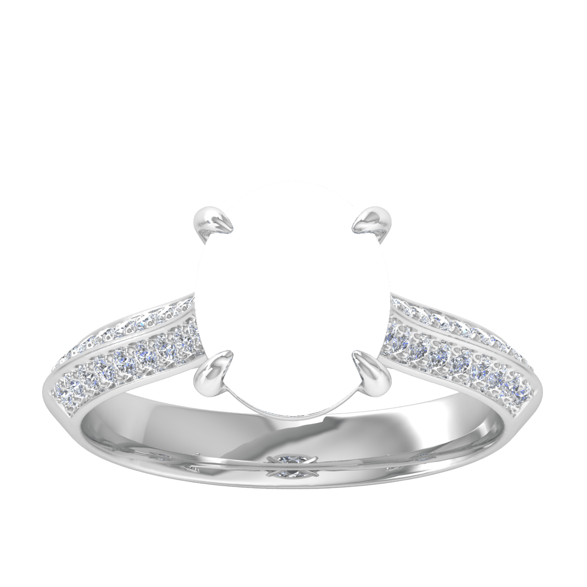 Elegant Double Ring (Oval)