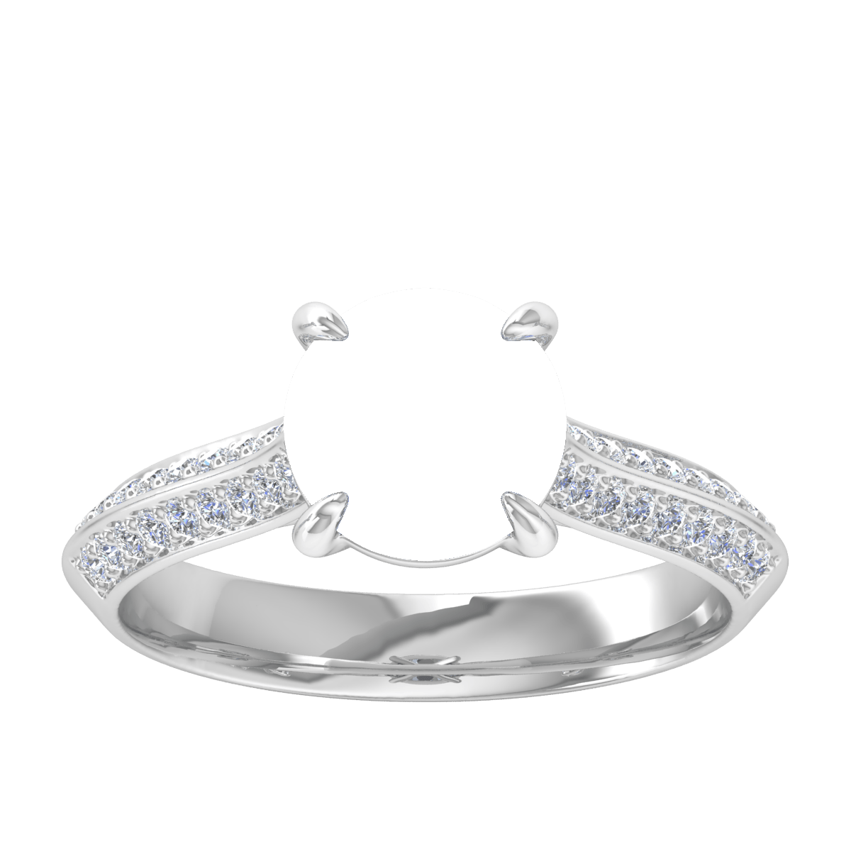 Elegant Double Ring (Round)