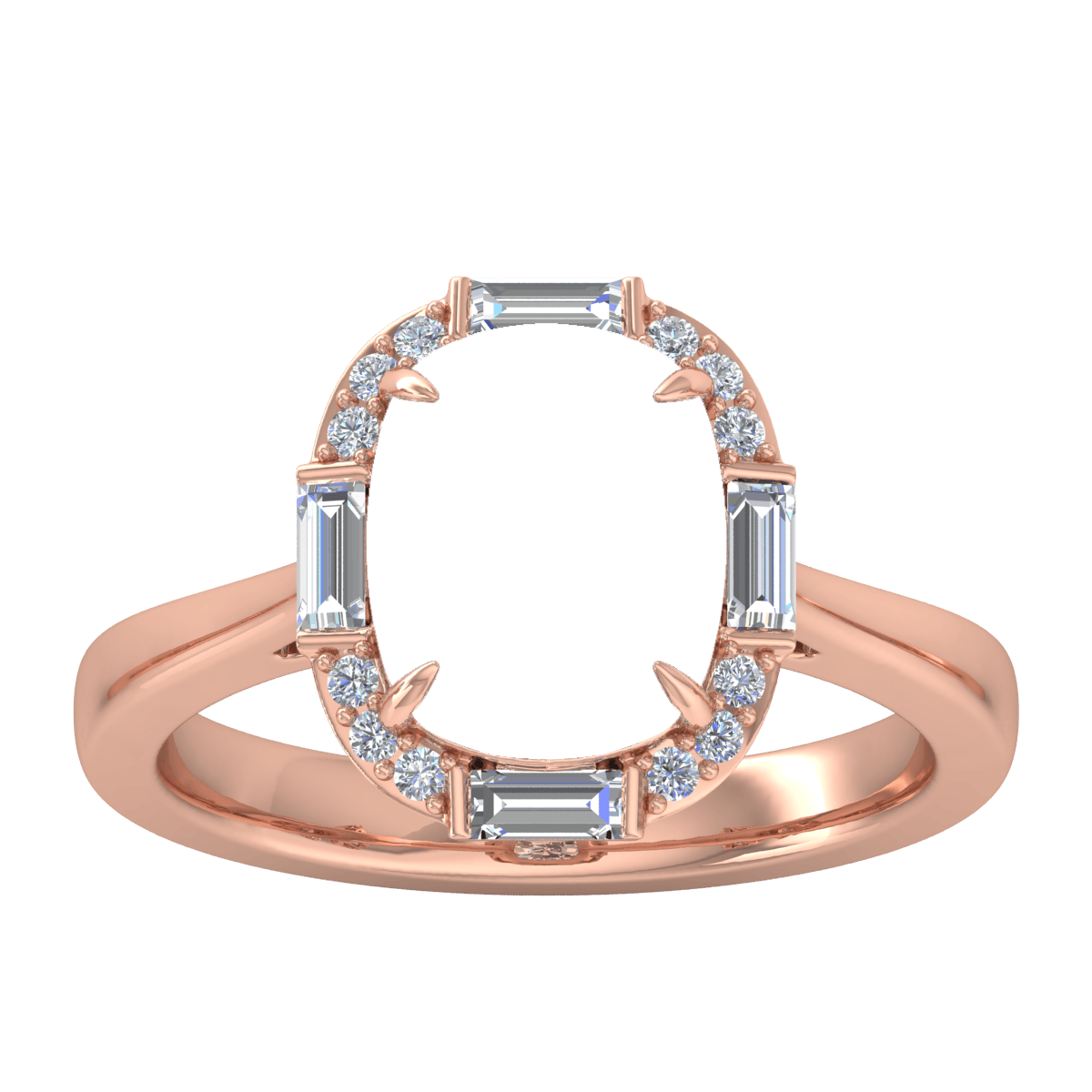 Grand Bespoke Halo Ring (Cushion_L)