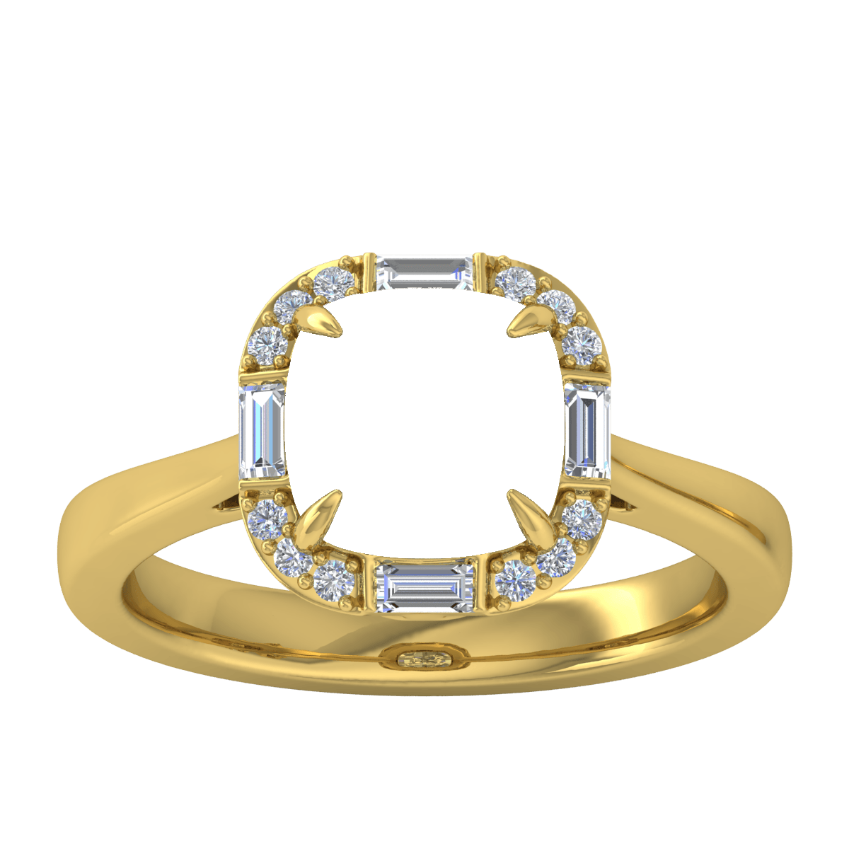 Grand Bespoke Halo Ring (Cushion)