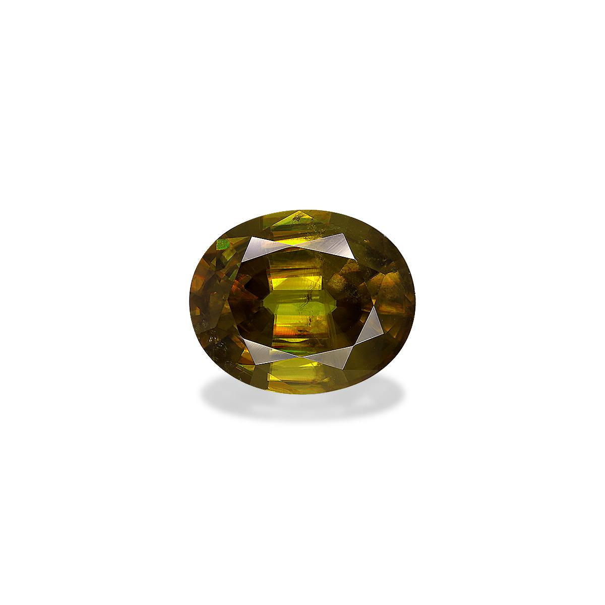 Green on sale brown gemstone