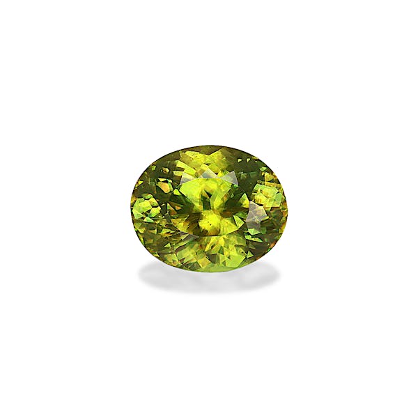 3.33ct Lime Green Sphene stone 10x8mm - Main Image