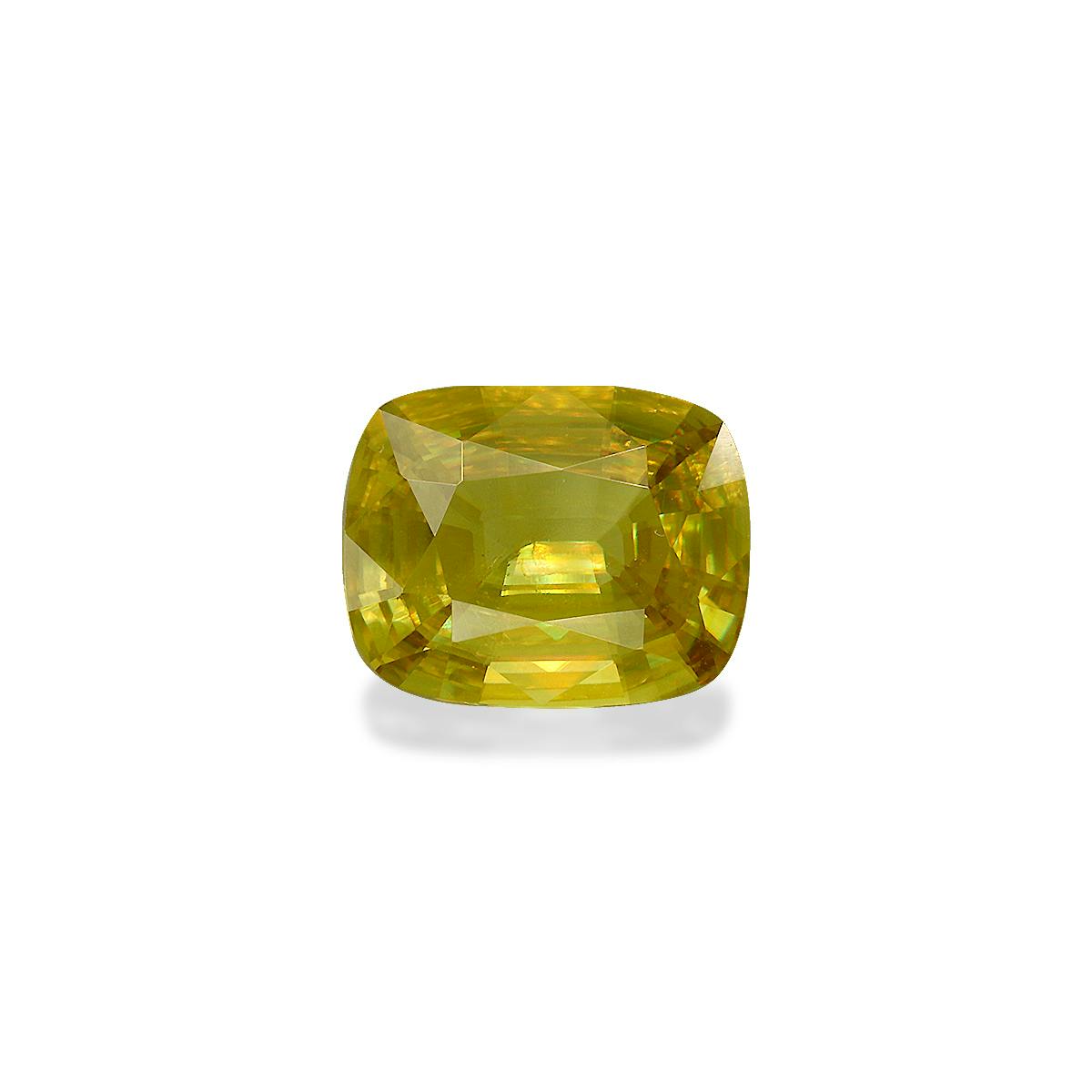 6.10Ct 10MM Golden Yellow Sapphire Round Cut Shape AAAAA VVS Loose Gemstone 