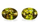 Picture of Lime Green Sphene 13.57ct - Pair (SH1064)
