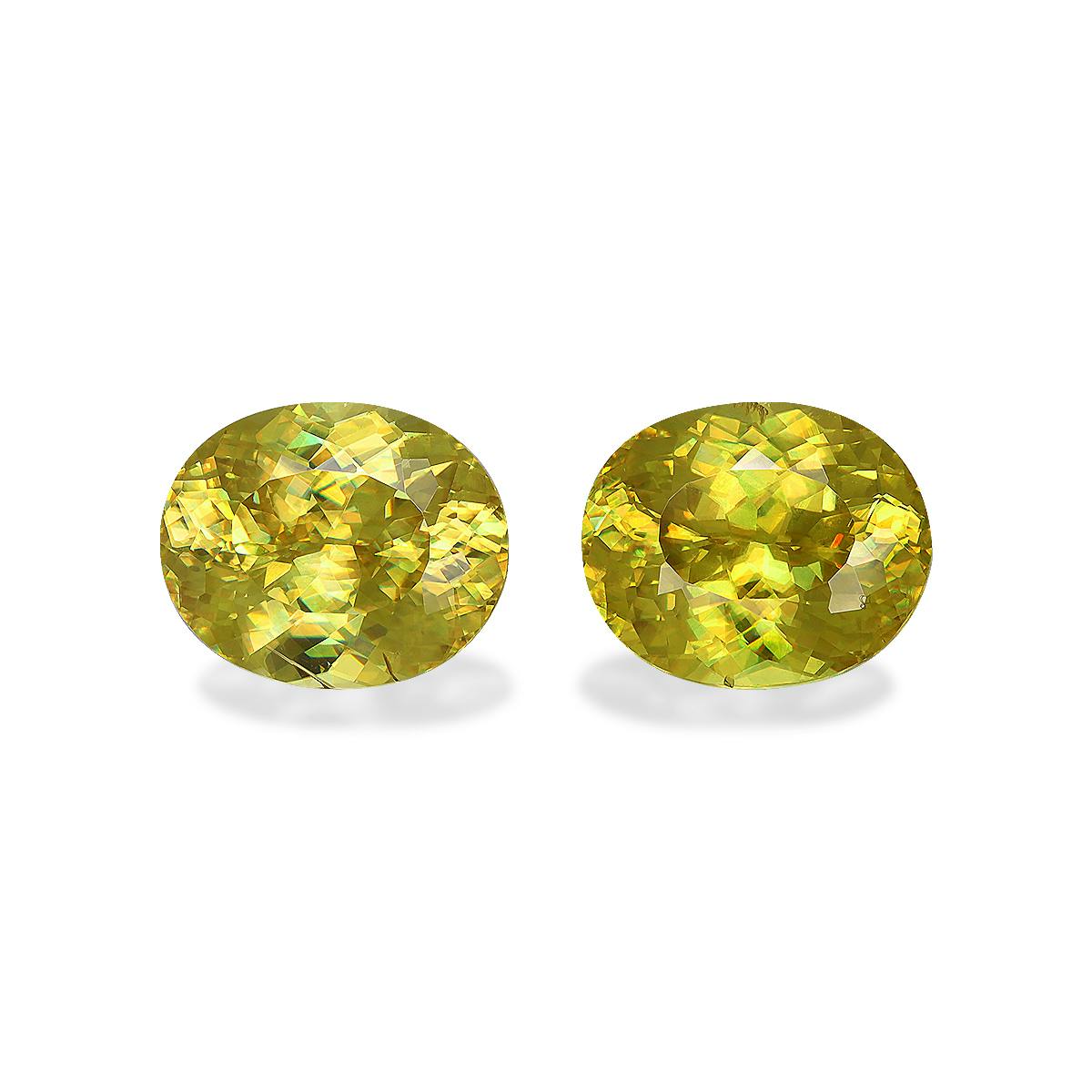 Yellow Sphene 8.92ct - 11x9mm Pair (SH1083)