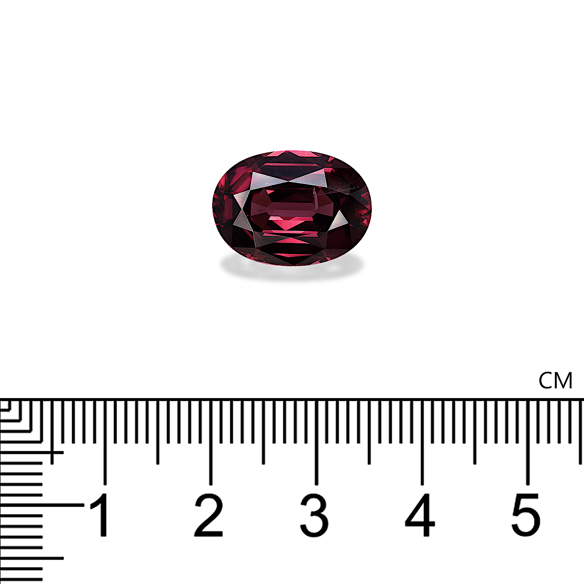 Spinel Reference Front View Purple Spinel 10.69ct (SP0551)