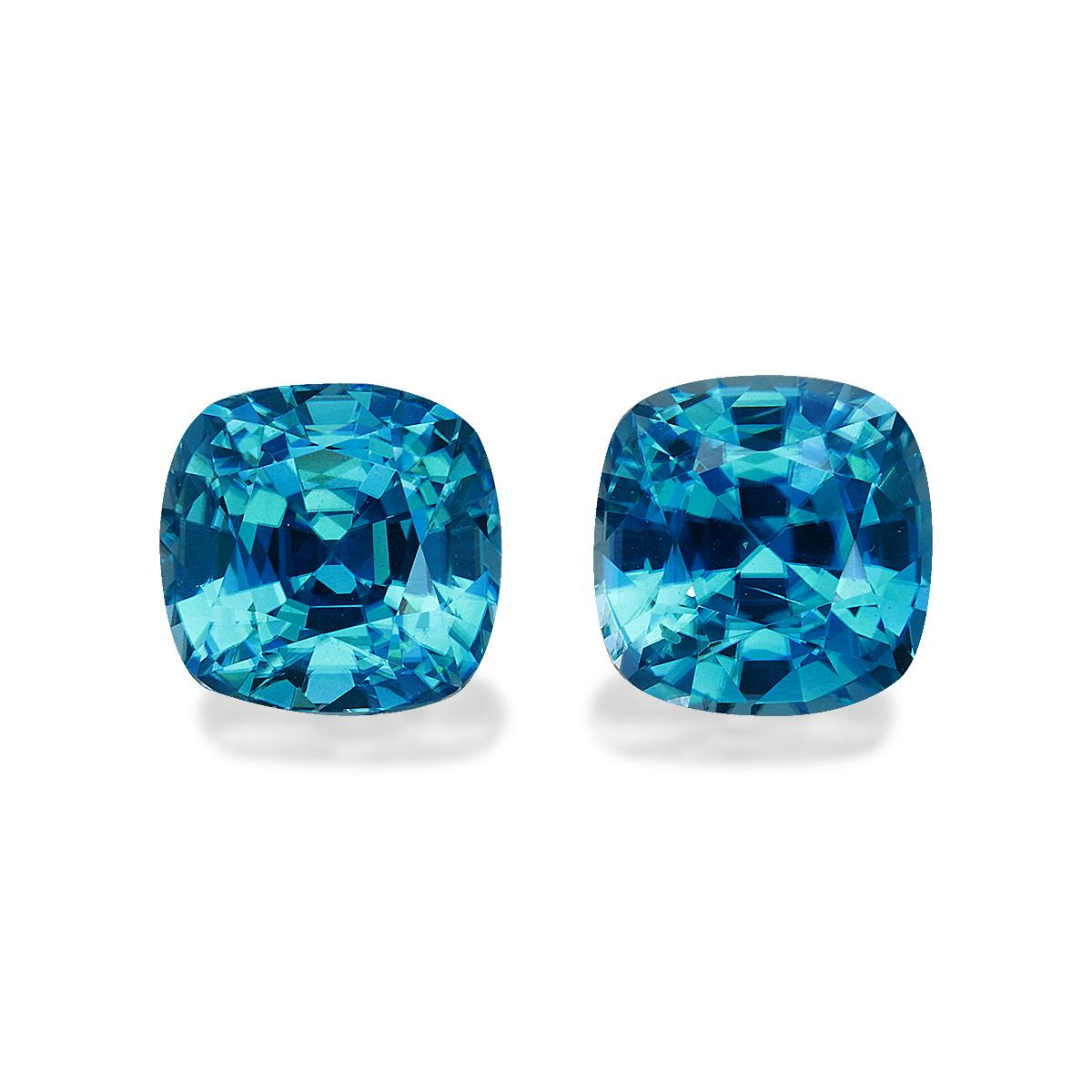 Blue Zircon 6.72ct - 7mm Pair (ZI0197)