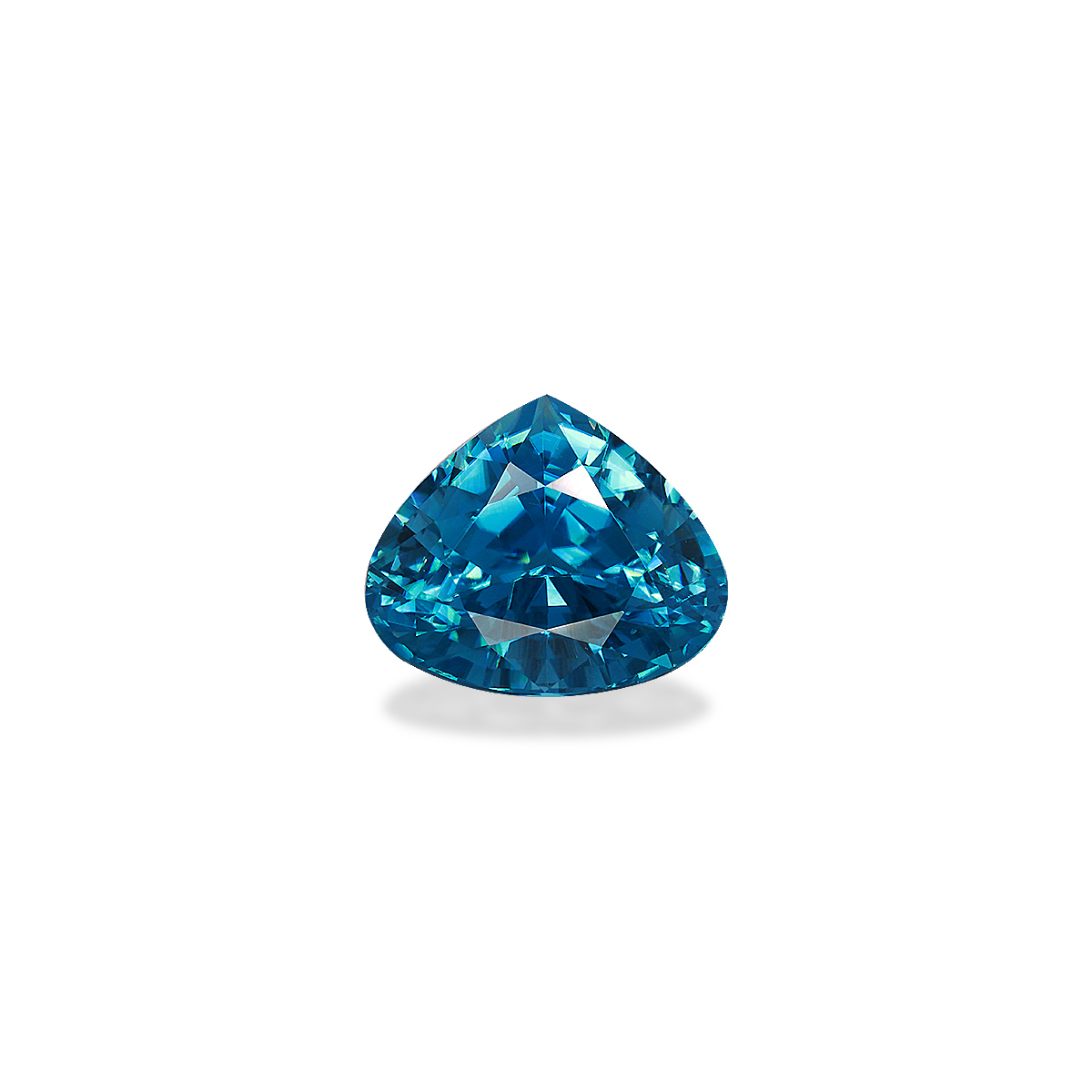 Blue Zircon 6.35ct - 11x9mm (ZI0243)