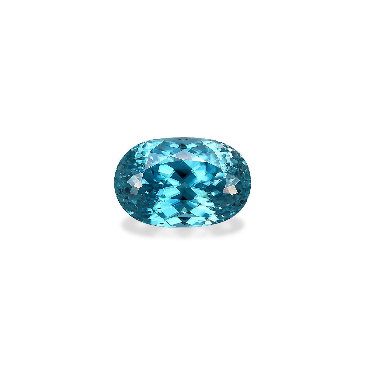 ブルージルコン 6.0ct ダイヤモンド 0.5ct プラチナ リング(指輪