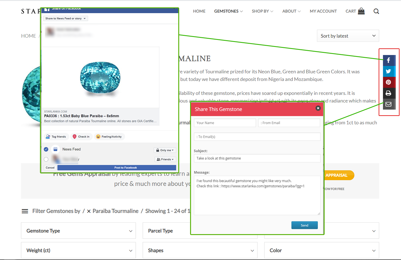 Gemstone Affiliate Program - affiliate sharing