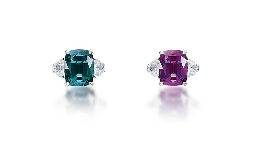 most expensive gemstone - alexandrite ring auctions