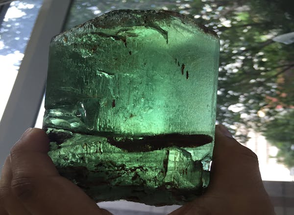 most expensive gemstone - aquamarine rough