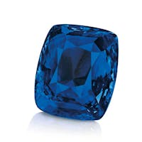 most expensive gemstone - blue belle sapphire