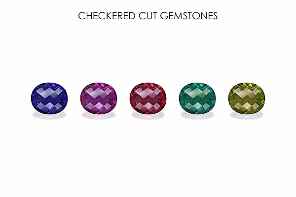 checkered cut gemstones checkered cut gemstones
