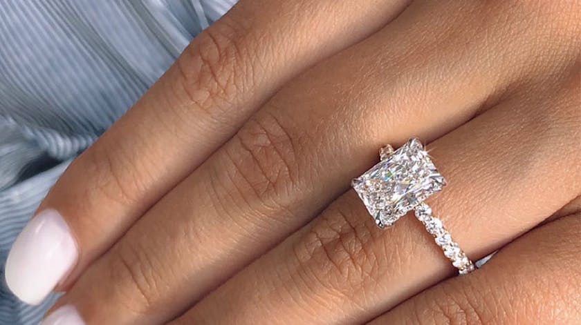 April Birthstone - Diamonds - Image 1 april birthstone - diamong ring