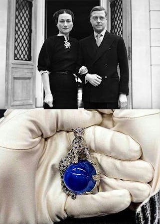 famous gemstone jewelry - dukes of windsors cartier