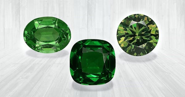 green garnet - green garnet