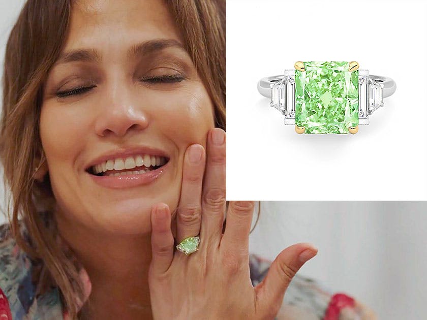Top 30 Celebrities Stunning Engagement Rings - Image 1 celebrities engagement rings - jennifer